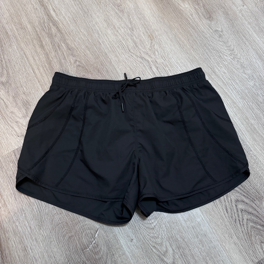 Athleta Black Workout Athletic Shorts Small Womenโs Running